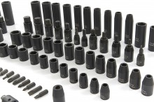 HBM 119-delt professionelle kraftdoppesæt metriske og inch størrelser HBM 119-delt professionelle kraftdoppesæt metriske og inch størrelser