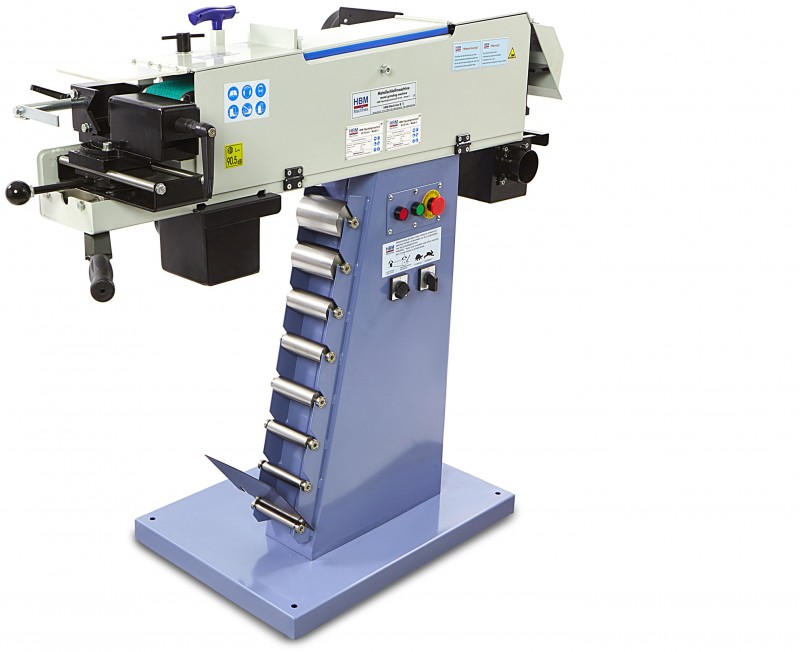 HBM 2-in-1 Pijpuitslijpmachine 20-76 mm Compleet met 7 Rollen, 3300 W, 400 V, voor Metaal
