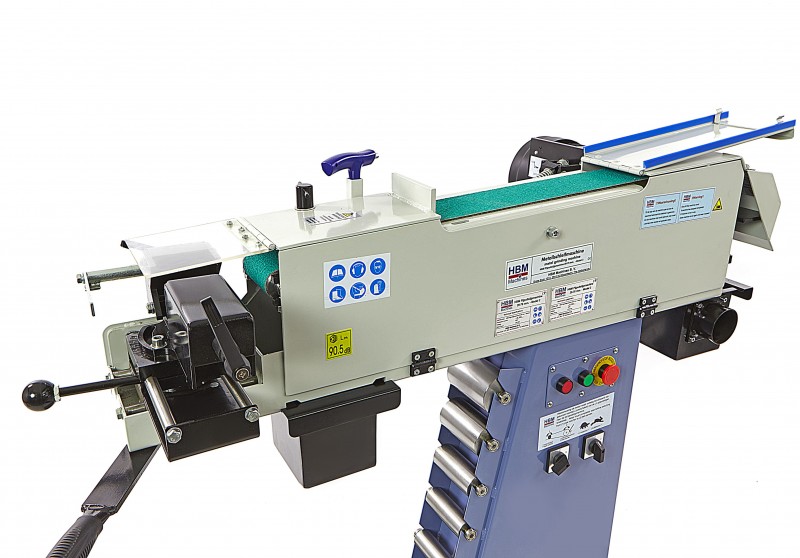 HBM 2-in-1 Pijpuitslijpmachine 20-76 mm Compleet met 7 Rollen, 3300 W, 400 V, voor Metaal
