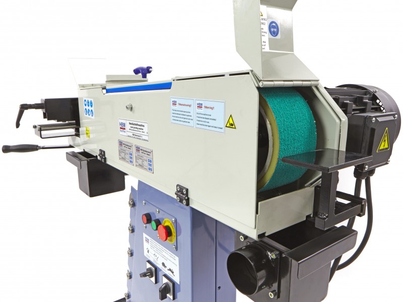 HBM 2-in-1 Pijpuitslijpmachine 20-76 mm Compleet met 7 Rollen, 3300 W, 400 V, voor Metaal
