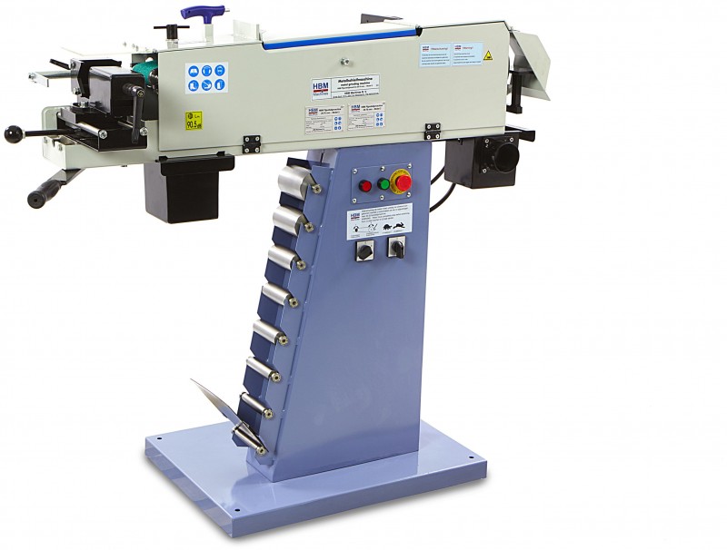 HBM 2-in-1 Pijpuitslijpmachine 20-76 mm Compleet met 7 Rollen, 3300 W, 400 V, voor Metaal
