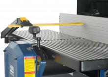 HBM 12 inch Kombi- og tykkelseshøvl 1800 W 230 V 8500 rpm 10 cm slangeforbindelse startbeskyttelse