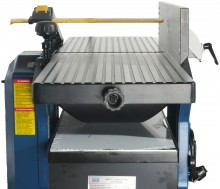 HBM 12 inch Kombi- og tykkelseshøvl 1800 W 230 V 8500 rpm 10 cm slangeforbindelse startbeskyttelse
