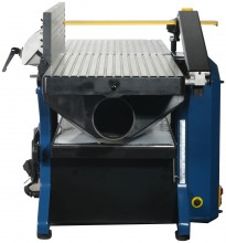 HBM 12 inch Kombi- og tykkelseshøvl 1800 W 230 V 8500 rpm 10 cm slangeforbindelse startbeskyttelse