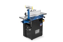 HBM 200 Kombi-høvl 230 V, 2250 W, 250 mm høvlebredde, 3 knive, 4000 rpm.
