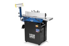 HBM 200 Kombi-høvl 230 V, 2250 W, 250 mm høvlebredde, 3 knive, 4000 rpm.
