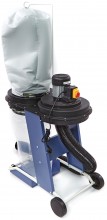 HBM 550 W Stofafzuiginstallatie 1150 m³/h 65 l, inclusief Slang en Adapters