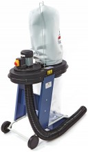 HBM 550 W Stofafzuiginstallatie 1150 m³/h 65 l, inclusief Slang en Adapters