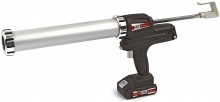 HBM elektrische kitspuit 18 V compleet, 2 accu’s, 300-600 ml, incl. opbergkoffer