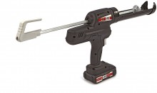 HBM elektrische kitspuit 18 V compleet, 2 accu’s, 300-600 ml, incl. opbergkoffer