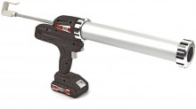 HBM elektrische kitspuit 18 V compleet, 2 accu’s, 300-600 ml, incl. opbergkoffer