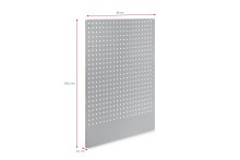 HBM Gereedschapsbord 105 x 80 cm Hoekopstelling voor Werkplaatsinrichting
