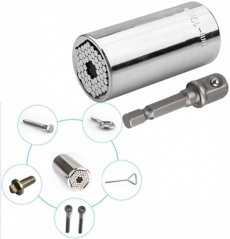 HBM Universele Doppenset Gator Grip 7 t/m 19 mm