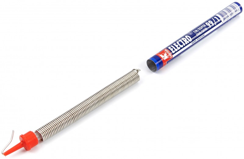 HBM Tin/Koper Soldeerdraad 99/1 Harskern 1,5 mm HBM Tin/Koper Soldeerdraad 99/1 Harskern 1,5 mm