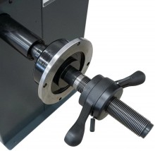 Weber Profi bandendemonteermachine met hulparm en bandenbalanceermachine set, 230 V, 750 W, velgdiameter 24 in, 1 g nauwkeurig