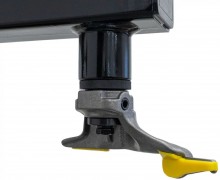 Weber Profi bandendemonteermachine met hulparm en bandenbalanceermachine set, 230 V, 750 W, velgdiameter 24 in, 1 g nauwkeurig