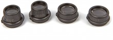 HBM Ekstra Stærk Lup Brille med 4 Linser 10x, 15x, 20x, 25x