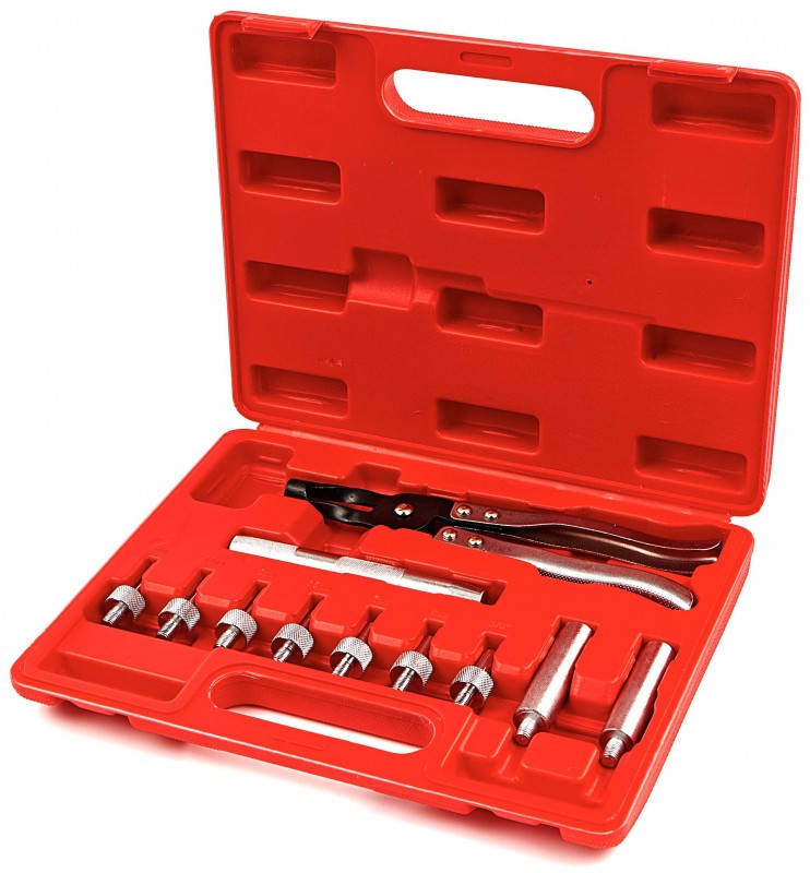 HBM Klepsteel Afdichtrubber Tang Set