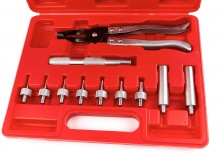 HBM Klepsteel Afdichtrubber Tang Set