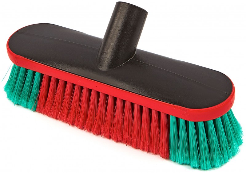 Vikan 25 cm Ovale Autowasborstel met Watertoevoer