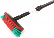 Vikan 25 cm Ovale Autowasborstel met Watertoevoer