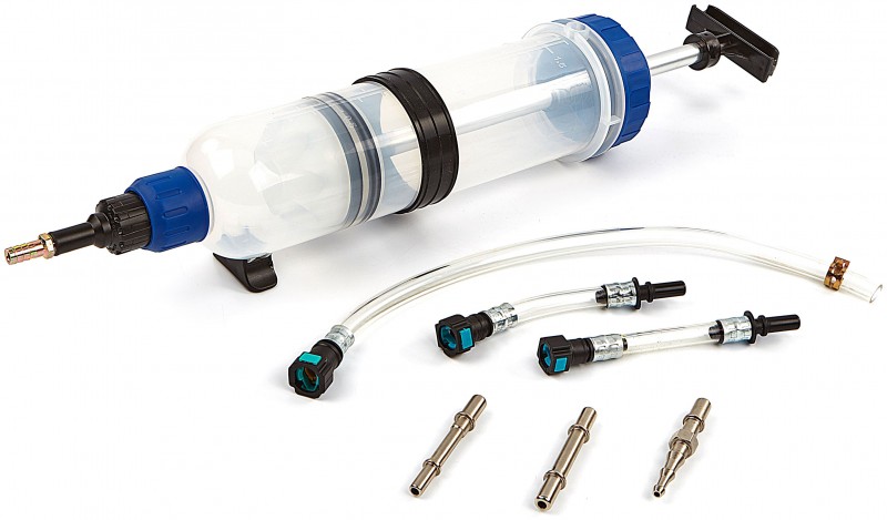 HBM Professionele Handmatige Pomp voor Benzine, Diesel, Olie en Vloeistoffen - 1,5 L Tankinhoud