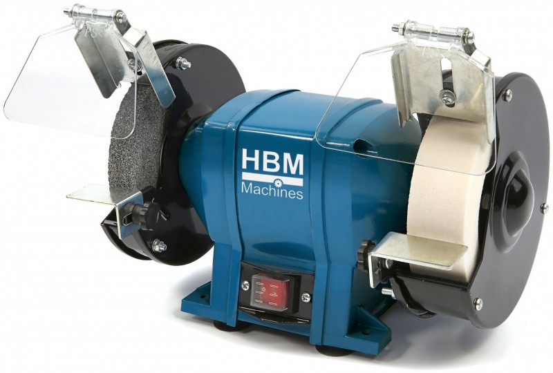 HBM 150 mm Slijpmachine 250 W 2950 rpm 240 V Blauw