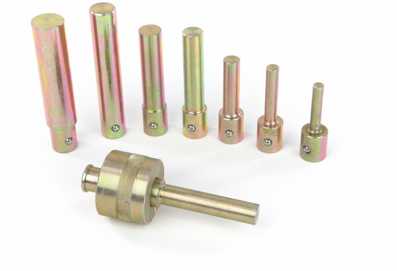 HBM Sæt trykstifter til rammeværkspresse 110 mm 20 t. HBM Sæt trykstifter til rammeværkspresse 110 mm 20 t.