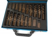 HBM 140-delige M35 5% kobalt borenset voor metaal, HSS met opbergkoffer HBM 140-delige M35 5% kobalt borenset voor metaal, HSS met opbergkoffer