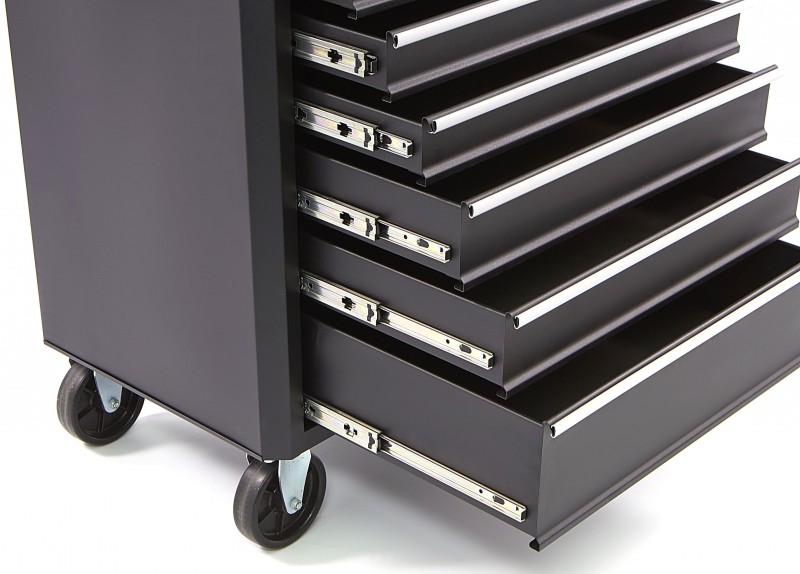 HBM gereedschapswagen 7 laden 66 cm zwart, slot, 4 wielen, max. 300 kg
HBM gereedschapswagen 7 laden 66 cm zwart, slot, 4 wielen, max. 300 kg