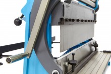 HBM 760 mm wals-, zet- en knipcombinatie met 2 armen, staal 1 mm, zethoek 90°