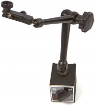 Dasqua Professionel hydraulisk magnetstativ 80 kg med opbevaringskuffert, 11,5 cm, 30 x 30 mm