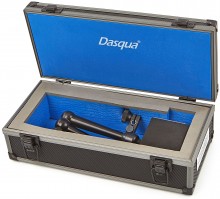 Dasqua Professionel hydraulisk magnetstativ 80 kg med opbevaringskuffert, 11,5 cm, 30 x 30 mm