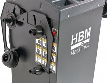 HBM Banden balanceermachine 24 inch, 230 V, 2 kW, 1 g nauwkeurigheid, 200 O/min, 8 s
