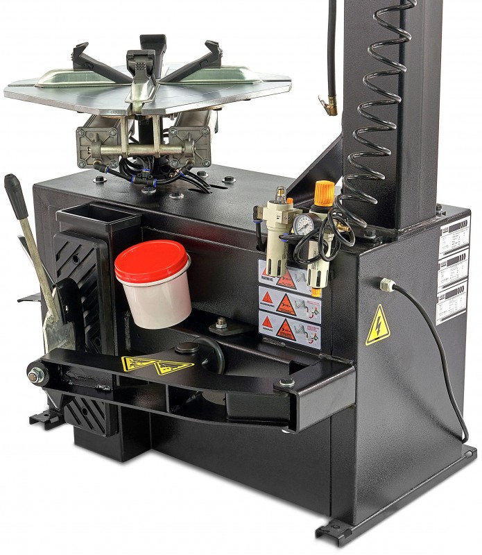 HBM professionele bandendemonteermachine 1100W 230V 8 bar 2700 kg voor wielen 13-22 inch