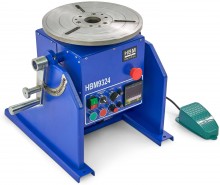 HBM Professionel lasmanipulator 50 kg, 250 A, 230 V, 60 W, bord 300 mm, 12 rpm HBM Professionel lasmanipulator 50 kg, 250 A, 230 V, 60 W, bord 300 mm, 12 rpm
