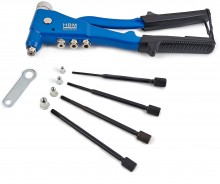 HBM 106-delige blindklinkmoertang set in koffer M3-M6