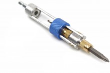 HBM 20-delige Swap Drill Bit Set, omkeerbare bithouder met verzinkfrees