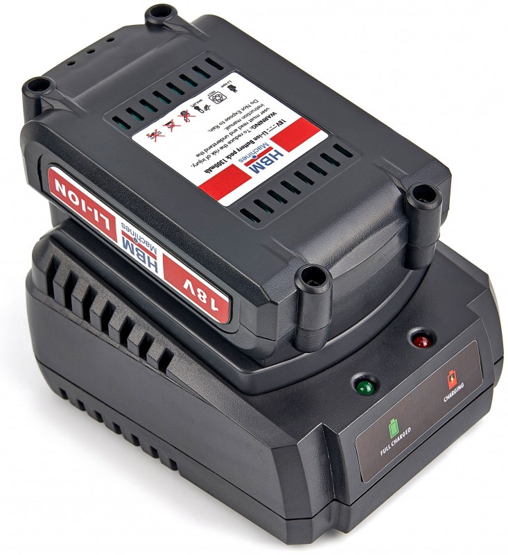 HBM 18 Volt Compressor op Accu met Toebehoren, 8 Bar, 8 l/min, 1300 mAh Li-ion, incl. Opbergkoffer HBM 18 Volt Compressor op Accu met Toebehoren, 8 Bar, 8 l/min, 1300 mAh Li-ion, incl. Opbergkoffer