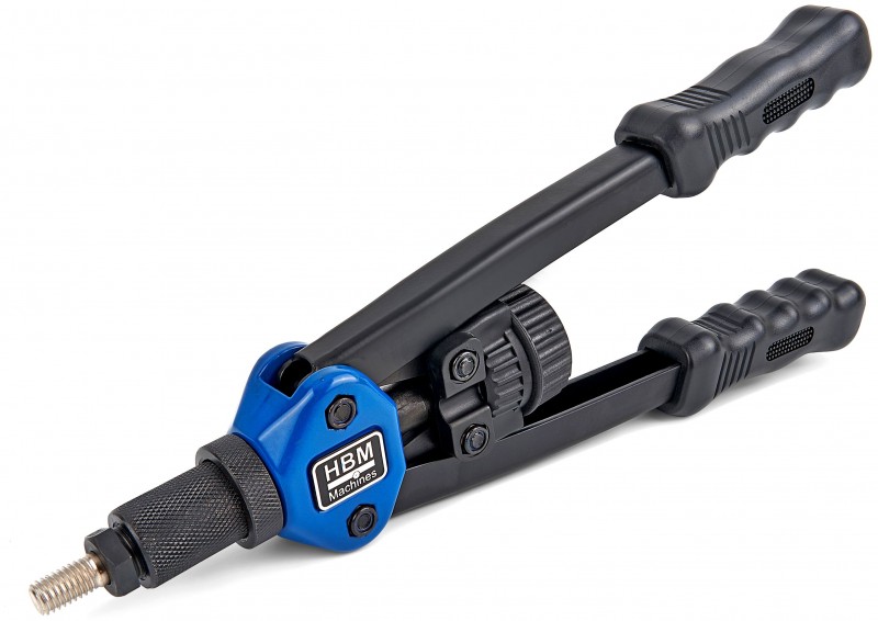 HBM 104-delige professionele blindklinkmoertangset in koffer, M3-M10, 325 cm HBM 104-delige professionele blindklinkmoertangset in koffer, M3-M10, 325 cm