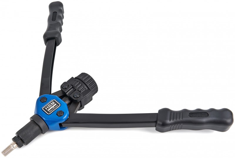 HBM 104-delige professionele blindklinkmoertangset in koffer, M3-M10, 325 cm HBM 104-delige professionele blindklinkmoertangset in koffer, M3-M10, 325 cm