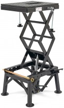 HBM motorheftafel zwart 135 kg draagvermogen, max. hoogte 90 cm, 35 x 35 x 35 cm