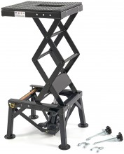 HBM motorheftafel zwart 135 kg draagvermogen, max. hoogte 90 cm, 35 x 35 x 35 cm