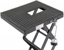 HBM motorheftafel zwart 135 kg draagvermogen, max. hoogte 90 cm, 35 x 35 x 35 cm