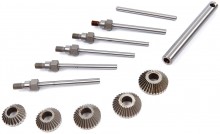 HBM Klepzitting Slijper Frees Set 11-delig HSS M8 HBM Klepzitting Slijper Frees Set 11-delig HSS M8