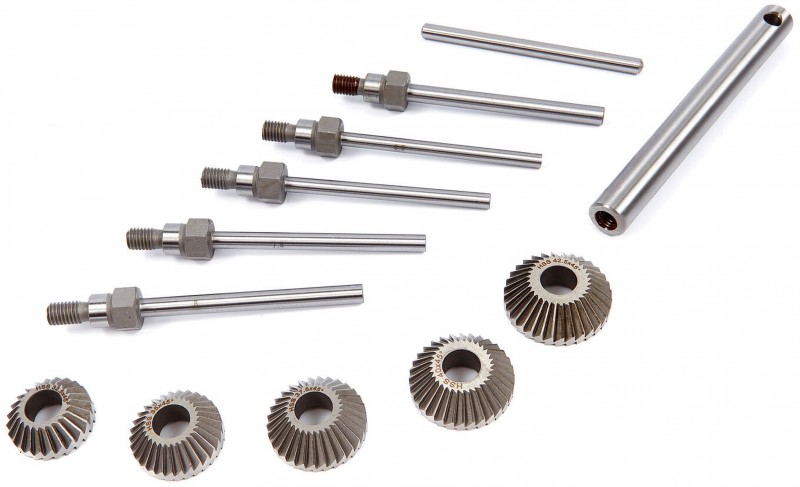 HBM Klepzitting Slijper Frees Set 11-delig HSS M8 HBM Klepzitting Slijper Frees Set 11-delig HSS M8