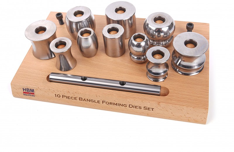 HBM 10-delt Bangle Maker-formingssæt til armbånd HBM 10-delt Bangle Maker-formingssæt til armbånd