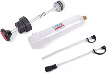 HBM Professionele Handmatige Olie-, Benzine- en Vloeistofpomp 200 cm³, 17 cm, max. 60 °C HBM Professionele Handmatige Olie-, Benzine- en Vloeistofpomp 200 cm³, 17 cm, max. 60 °C
