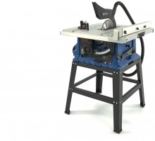 HBM 255 mm cirkelzaagtafel 1600 W 230 V zaagdiepte 75 mm, 45° 50 mm