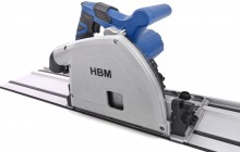 HBM 165 mm Professionele 1200 W Invalzaag Liniaalzaag 2 x 700 mm Liniaal 5200 rpm Hout
